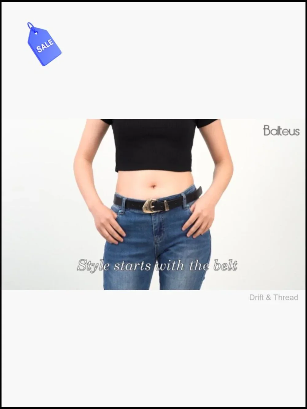 Chunky Gold Buckle Vegan Leather Belt Adjustable Wide Waist Belt for Women High